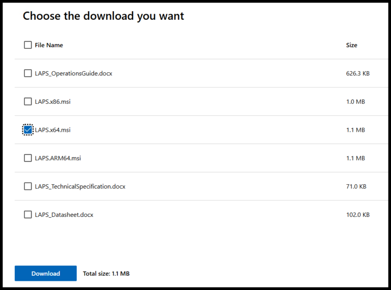 download LAPS