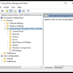 Templates not showing up in Group Policy Management (GPO Microsoft)