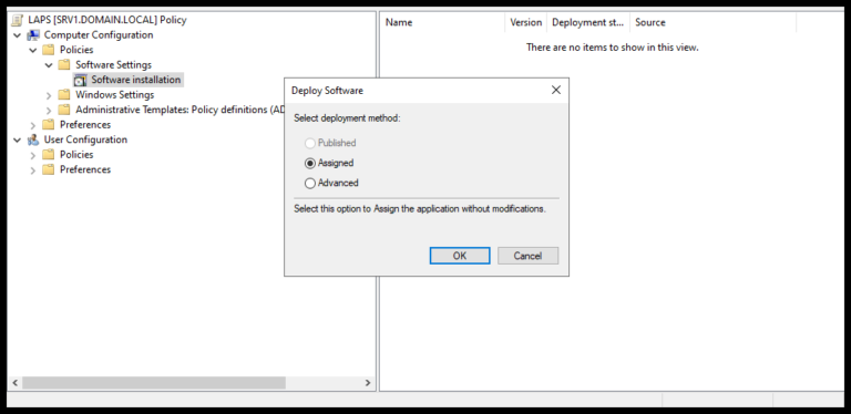 Choose Deploy Method