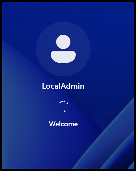 LAPS login works